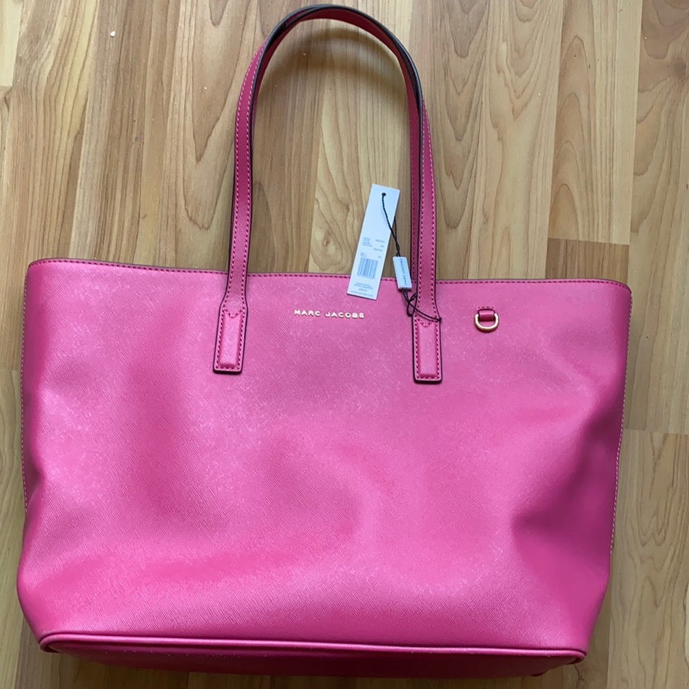 Marc Jacobs Pink Saffiano Tote